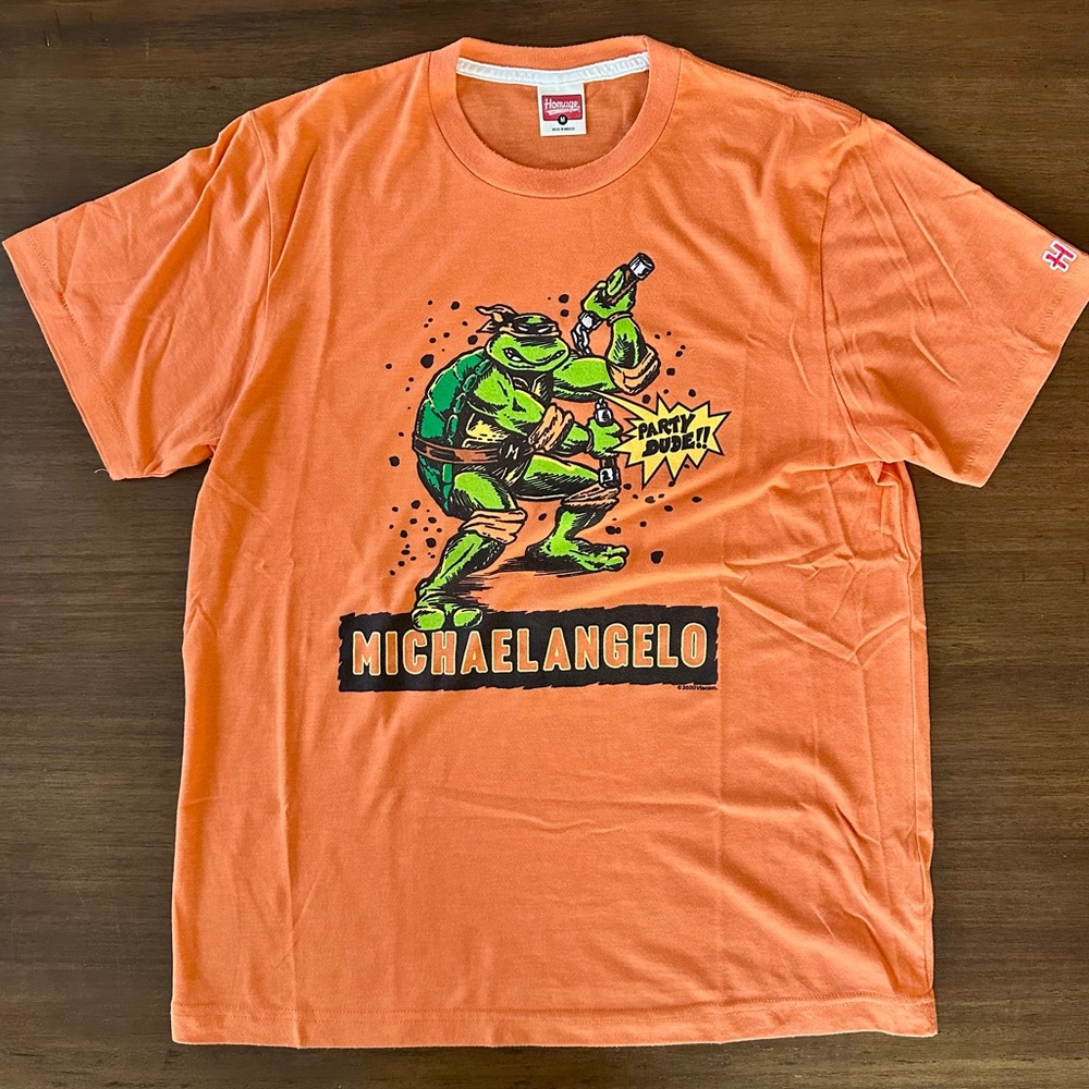 HOMAGE TMNT Michaelangelo T-Shirt